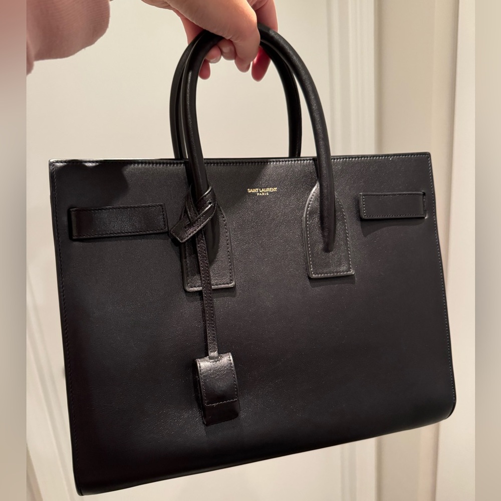 Saint Laurent Sac De Jour smooth leather small